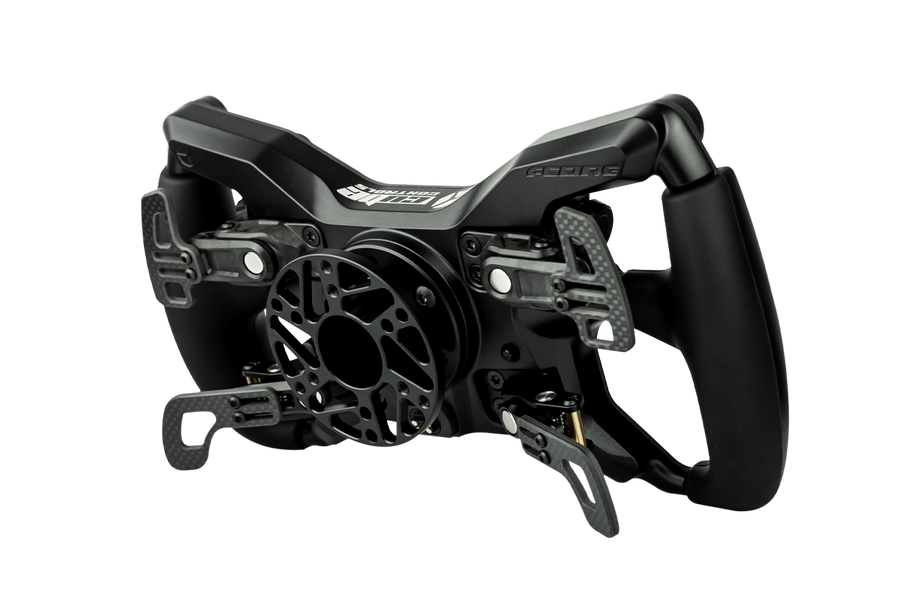 Cube Controls F-Core Steering Wheel 2 Pedals ( USB/Bluetooth Dual Mode )