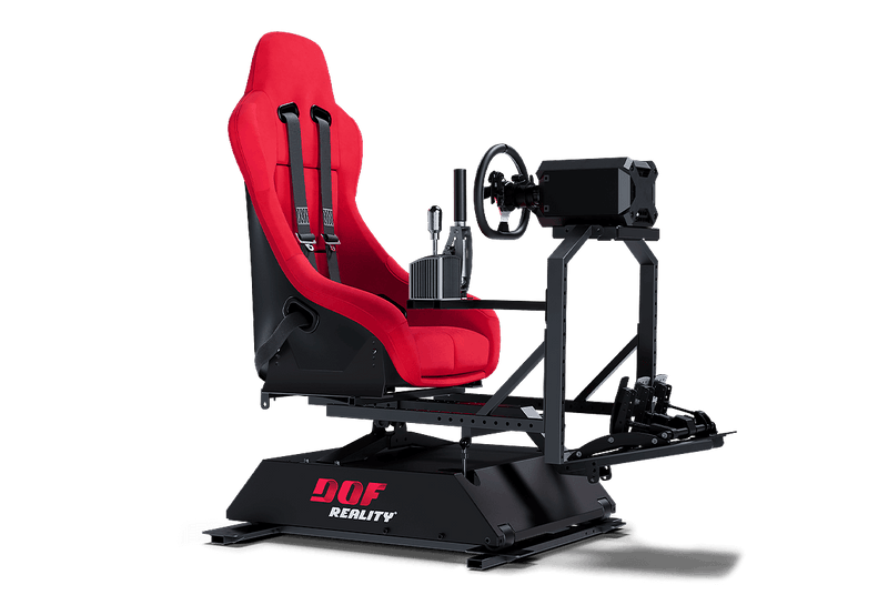 DOF Reality H3 Hero 3-axis motion simulator platform — product photo, front view.