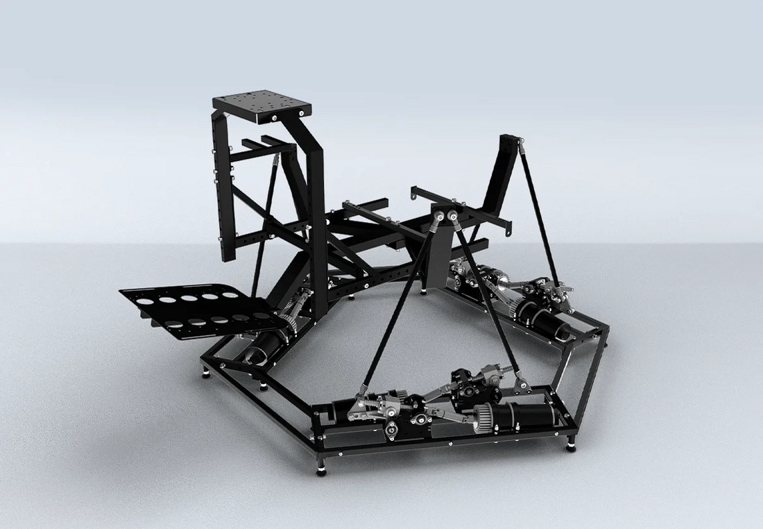 DOF Reality H6 Racing Motion Simulator Platform 6-Axis HERO ...