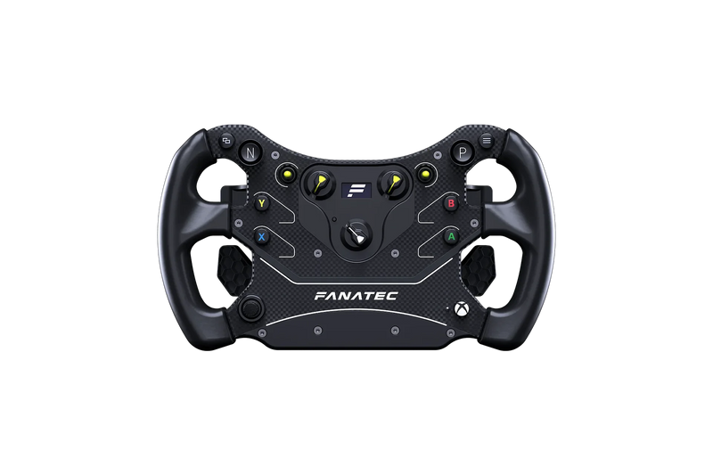 Fanatec CSL steering wheel GT3 — product photo, front view.