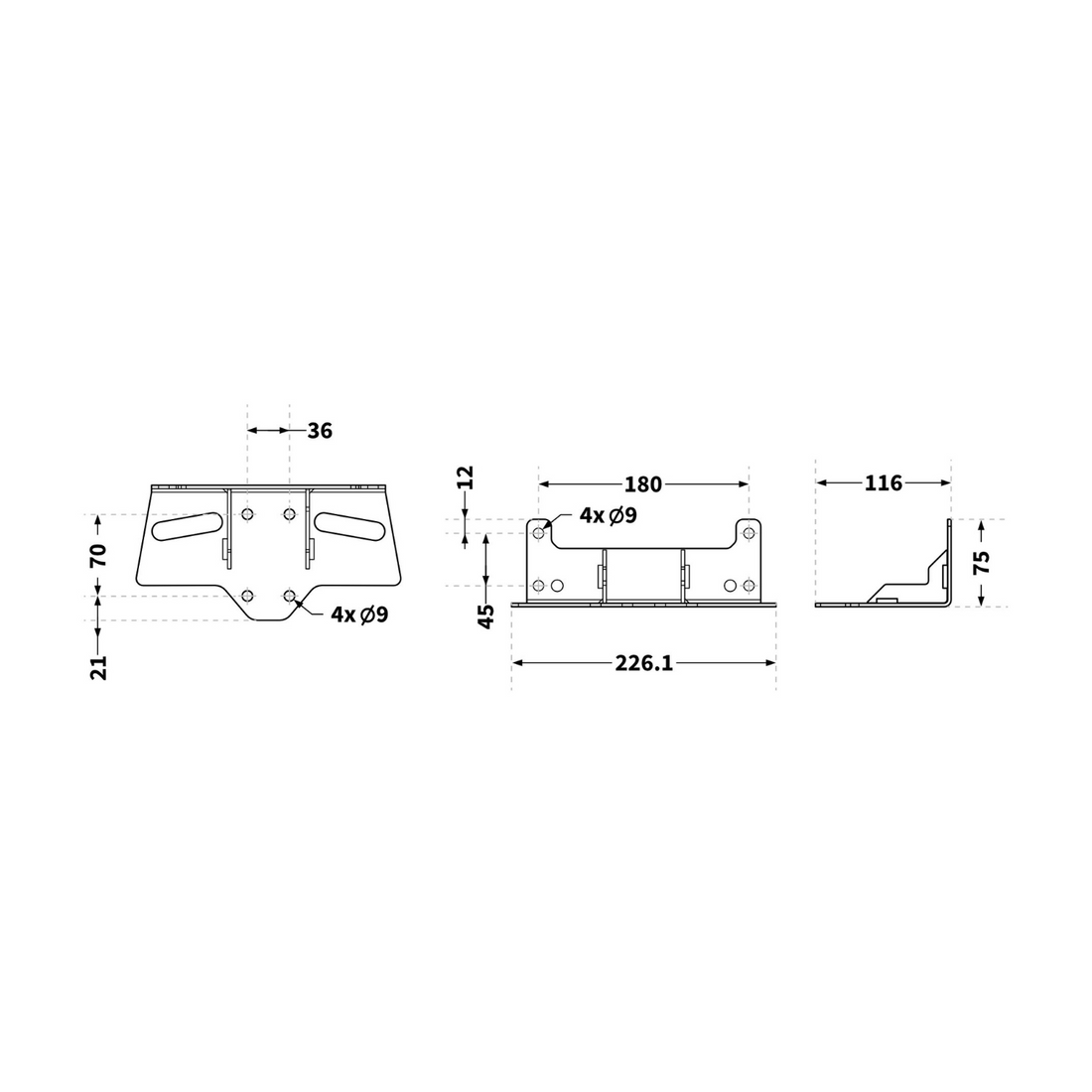 Qubic System BT-1 Brackets
