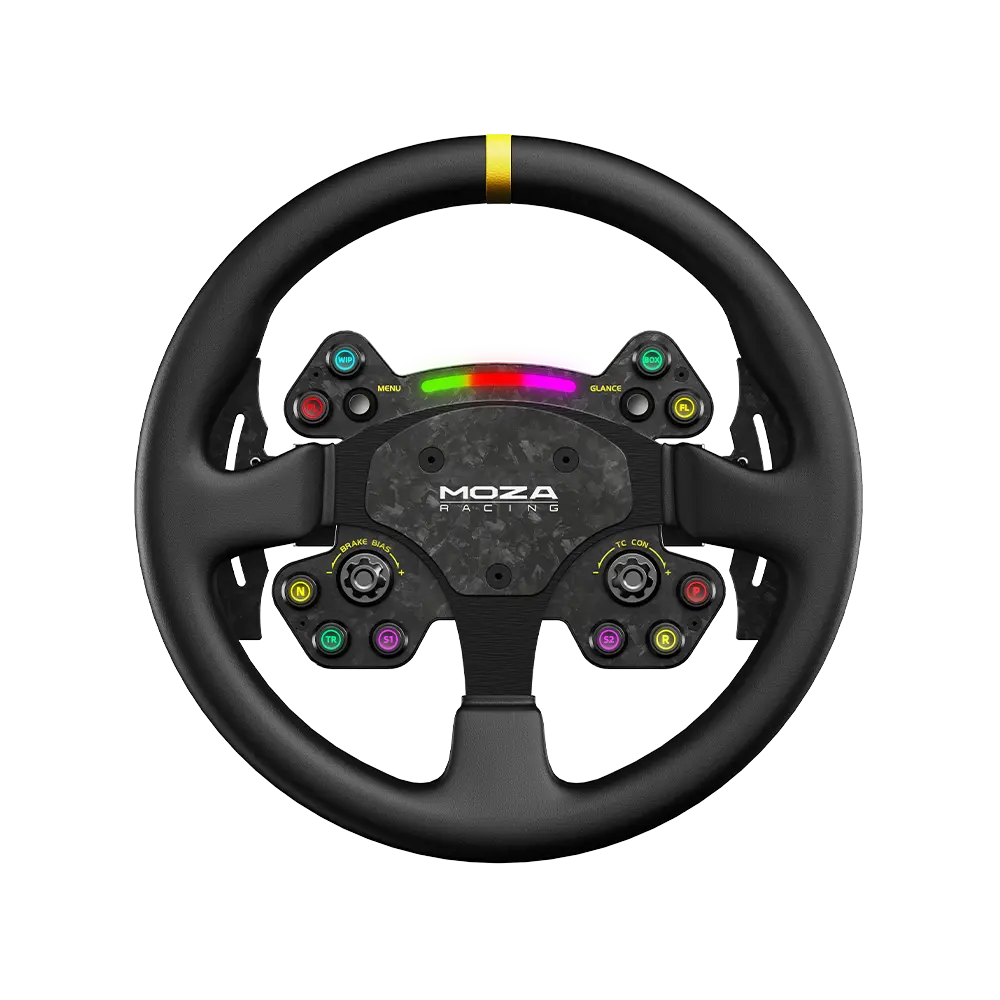 FULL-SIZE CONTROL WITH FORGED CARBON CONSTRUCTION