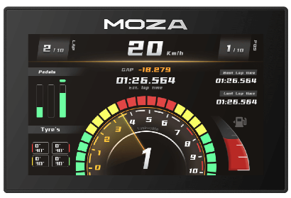 Moza CM HD Digital Dash