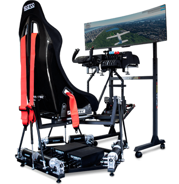 TurnKey System (6 DOF) Motion Platform Flight Simulator