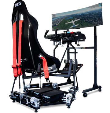 TurnKey System (6 DOF) Motion Platform Flight Simulator - Tier 3