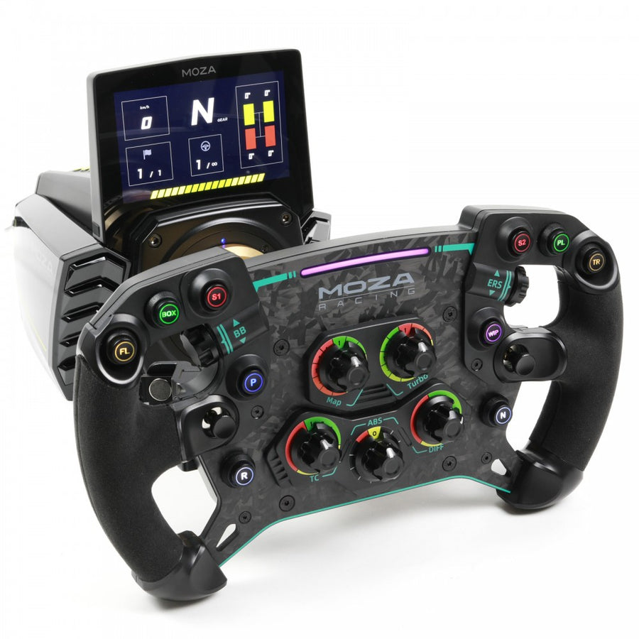 Moza Racing GS Steering Wheel V2 (Alcantara / Leather)