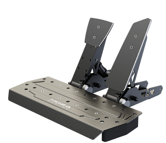 Moza Racing SR-P Pedals (No Clutch) | Sim Racing Pedals